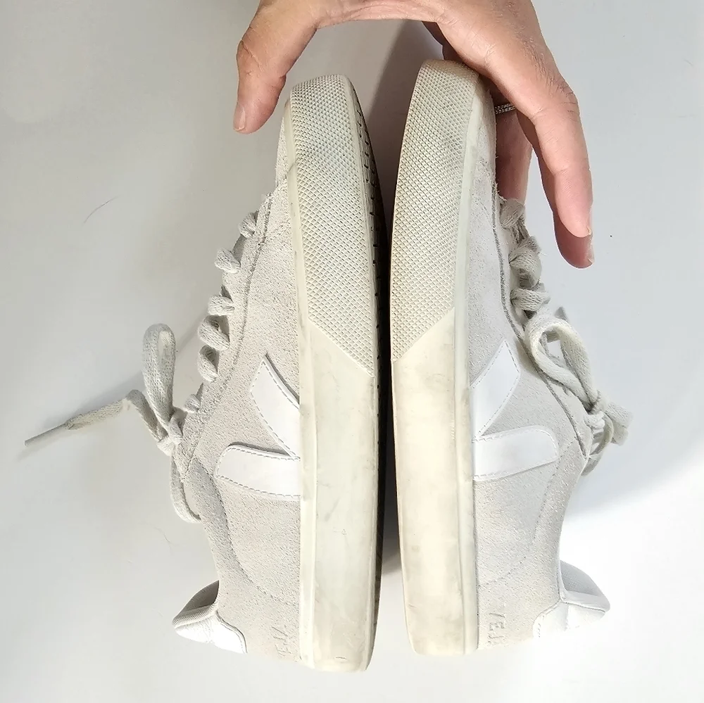 Veja Campo Suede Sneaker - "Natural White" - Picture 6 of 11